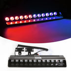 12 LED Strobe Warning Alarm Light Auto Warning Lamp Window shield Flashing Emergency Sucker Lamp Cheap Red Blue White Yellow