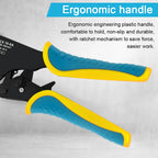 Tubular terminal crimping tool set small pliers VXC9 16-6N 2800pcs terminal precision electrical fixture kit 0.08-16mm²/ 28-5AWG