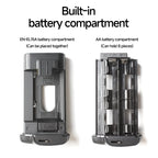 MB-D18 battery grip is compatible with Nikon D850, supports EN-EL15 EN-EL15a AA batteries, and supports vertical shooting