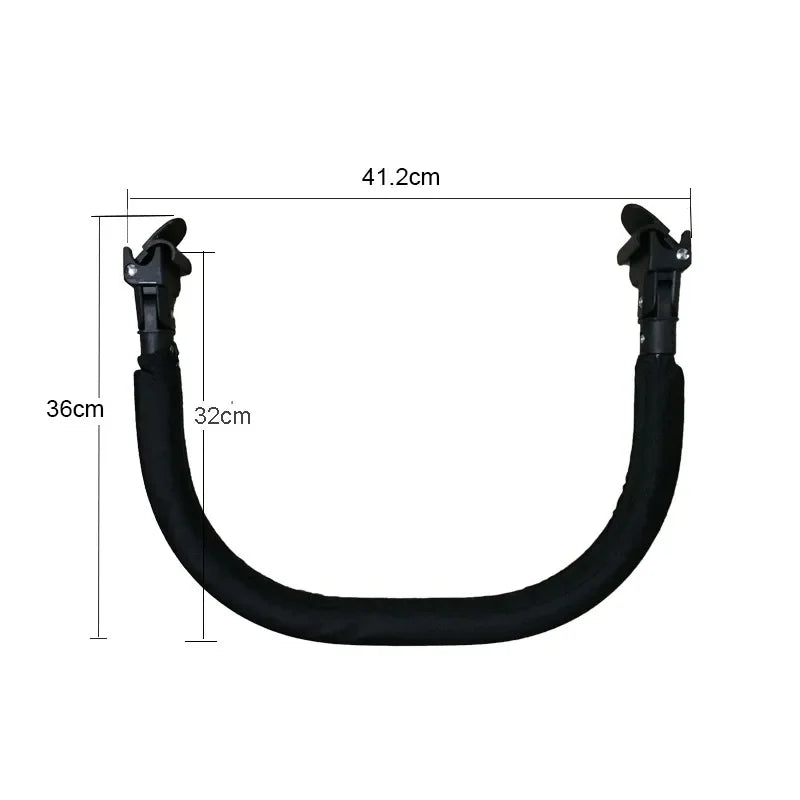 Baby Stroller Accessories Armrest for Babyzen yoyo 2 yuyu strollers , Pushchair Front Bumper Bars
