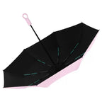 Umbrellas for Rain with Ring Buckle Travel Umbrella Compact for Backpack, Car, Walking, Automatic UV Umbrella for Sun Protection
