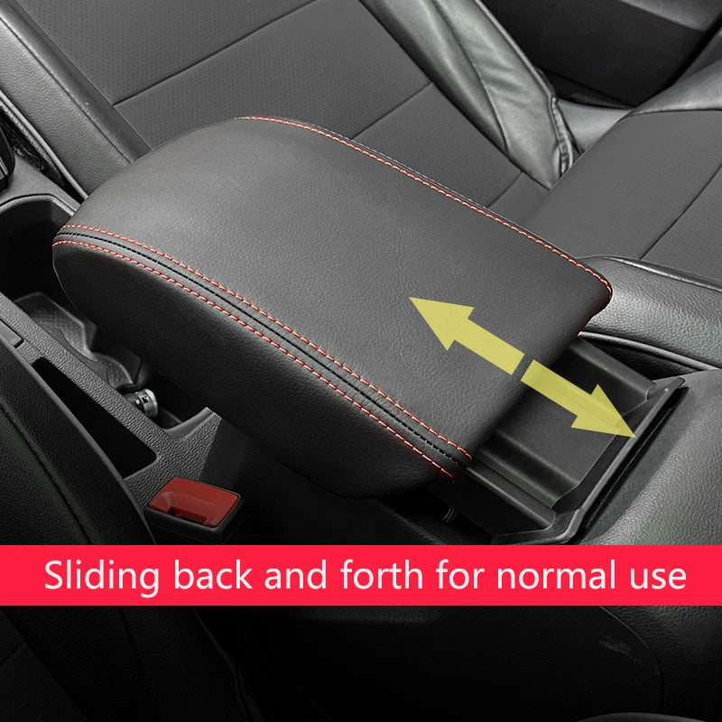 Armrest box protective Cover For VW T-roc Troc 2019 2020-2024 2025 2026 Volkswagen Accessories Cushion Support Box Armrest Mat