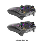 DATA FROG 2 Pack Wireless Pro Controller Gamepad for TV Console Box PC Android iOS Gaming Support HD Vibrate Ergonomic Grip