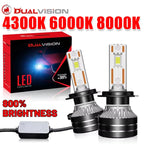K5C H4 LED Headlights Canbus H7 H1 H11 H8 9005 HB3 9006 HB4 9012 HIR2 880 881 H27 9007 9008 H13 CSP Car Lights 4300K 6000K 8000K