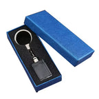 XTOOL Wholesale Blank K9 Shining Crystal Block Cube Keychain for 3D Laser Engraving Rectangular Crystal Lighting Pendants