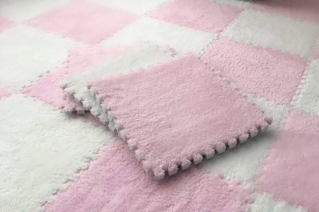 10/20Pcs Soft Plush Children's Mat Baby Play Mat Baby Toys Eva Foam Puzzle Carpet in Children's Room Keep Warm Playmat Floor Mat