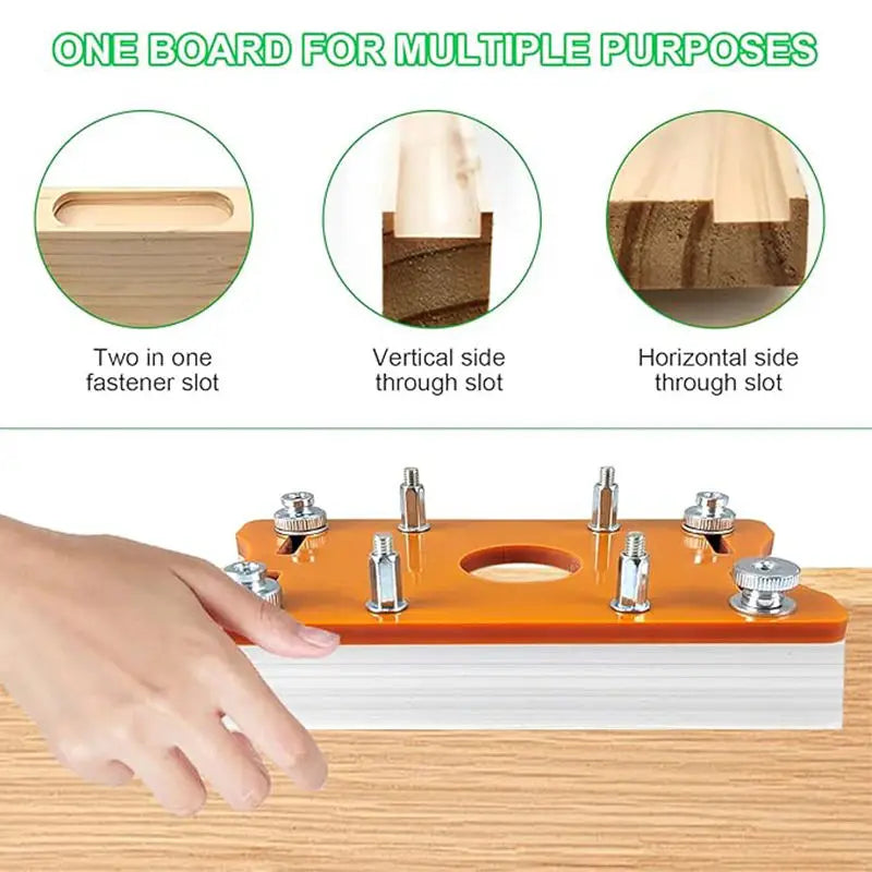 Trimming Machine Balance Board Flip Board Bottom Plate Slotting Chamfering Woodworking Electric Wood Milling Installation Board