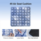 1pc 3D Ergonomic Chair Cushion For Long Sitting, Office Chair Car Seat Cushion, Adjustable Inflatable Cushion