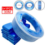 1/2/10pcs Diaper Pail Refills Bags For Genie Diaper Trash Compatible with Minchkin Angelcare Diaper Bucket Replacement Bag