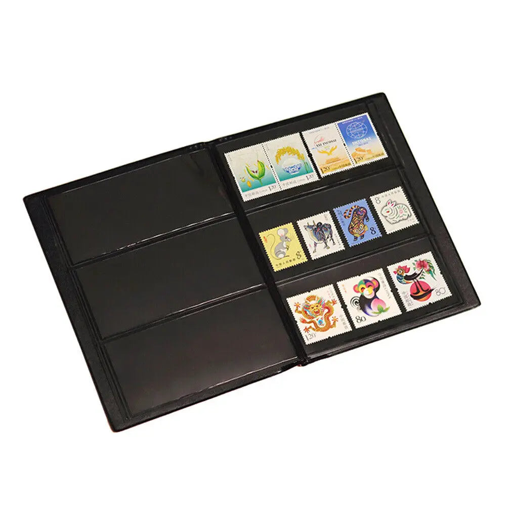 20 Sheets Stamps Collection Album Empty Stamps Storage Collection Organise Album