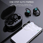 Wireless 5.4 Headphone Touch Control Sports Waterproof Bluetooth Earphone HiFi 9D Bass Stereo Earphone Headset With Microphone