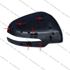 For Suzuki Vitara S-Cross 2016 2017 2018 Rearview Mirror Shell Cover  Rear Cover of Rearview Mirror
