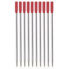 50/5 Pcs/lot L:4.5 in Ballpoint Pen Refills for Cross Pens Medium Point Blue Black Ink School Office Supplies Stationery