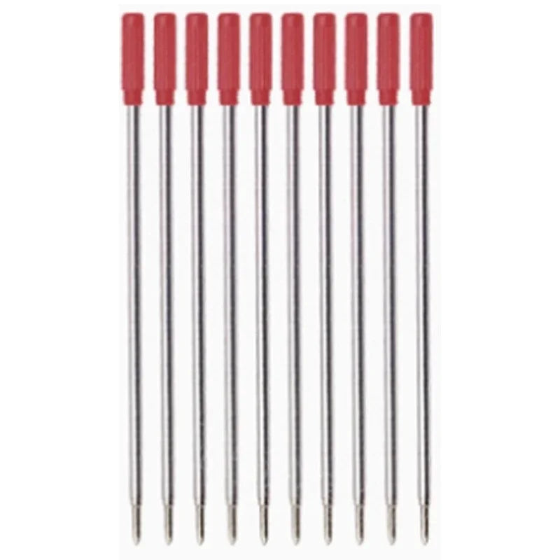 50/5 Pcs/lot L:4.5 in Ballpoint Pen Refills for Cross Pens Medium Point Blue Black Ink School Office Supplies Stationery
