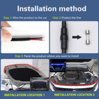 Headlight Led Lamp DRL 12V For Fiat Ducato 2014-2021 Daytime Running Light With Start Scan Car Decorative Atmosphere Lamps DRL