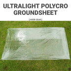 Ultralight Polycro Footprint 69g — Waterproof Tent Groundsheet Tarp Mat, Compact Portable Camping Gear, Hiking Shelter Accessory