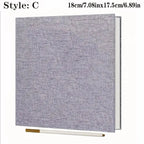 1pc Linen Photo Album Self Adhesive Scrapbook Album for 2x3 4x6 5x7 8x10 Pictures DIY Photo Book Birthday Gifts for Women Mom