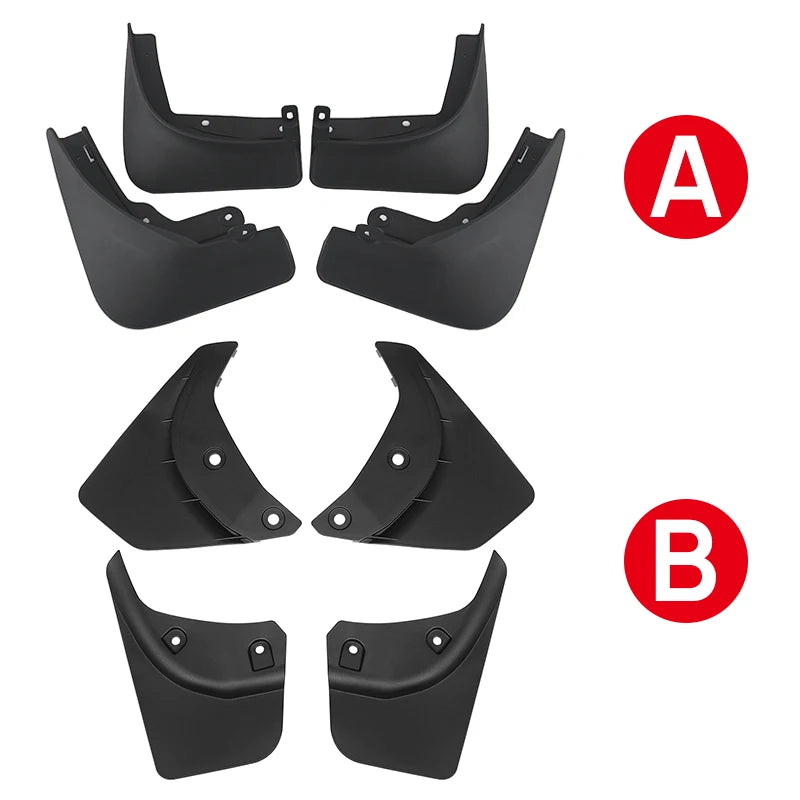 For Tesla Model Y 2021 2022 2023 2024 Car Mud Flaps Front Rear Wheels Mudguards Fender Accessories