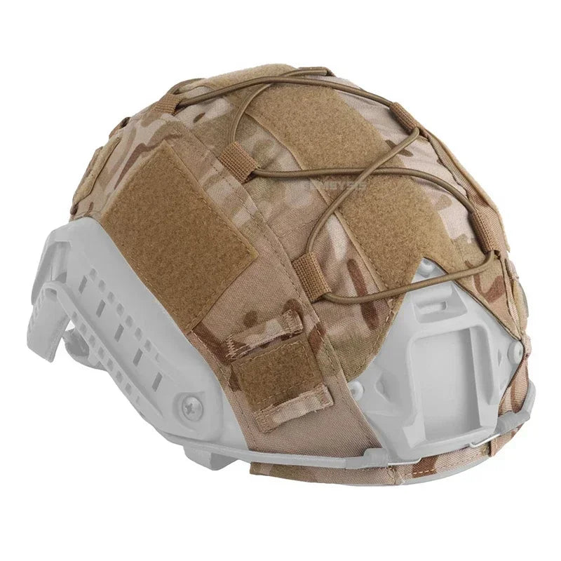 FAST Tactical Helmet Cover Lightweight Outdoor Hunting Shooting Wargame Helmets Cloth Camouflage Paintball Helmet Cover