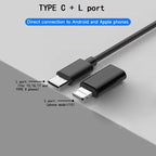 iOS Endoscope Inspection Camera 960P HD Borescope, Hard/Soft Cable 1m-10m