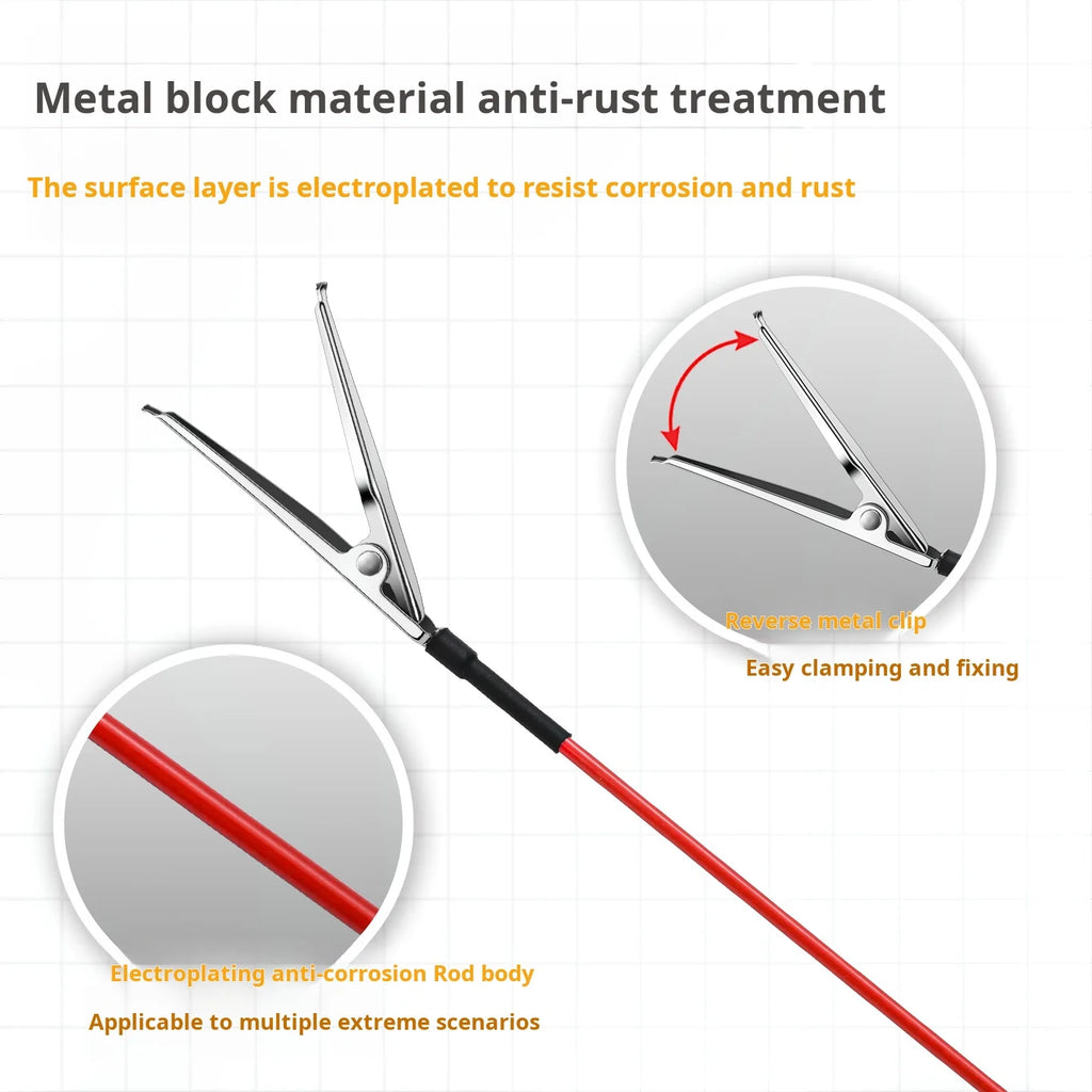 MSWZ MS130 Reverse Painting Clip 10Pcs Spray Metal Coloring Tool for Gundam Model Kit Building DIY Craft Painting Accessories