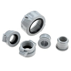 Replacement Inflation Adapter Screw Nut Rubber Seals Connector and Nipple for Coleman Lay-Z-Spa A Coupling Pump & B/C Water Pipe