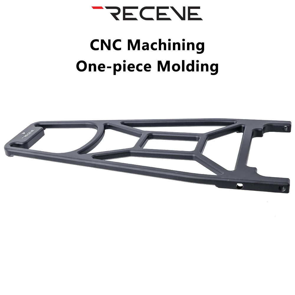 RECEVC Folding Bicycle Rear Rack Luggage Carrier BMX Baggage Rack Bike Aluminum Alloy Luggage Carrier Rear Shelf for Brompton