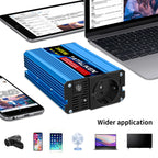 Pure Sine Wave Inverter 1000W-4000W DC 12V and 24V to AC 220V 50hz Power Inverter Charger  Adapter Universal Socket
