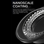 Mechanic LS720 Microscope Ring Light Polarized Ring Light Eliminates Reflection Suitable for Most Stereo Microscopes 48mm Size