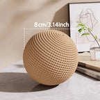 Cat Toy Ball, Interactive Natural Cat Scratching Balls Sisal Cat Ball Toy for Kittens Pet Enrichment Training Play Indoor Fun