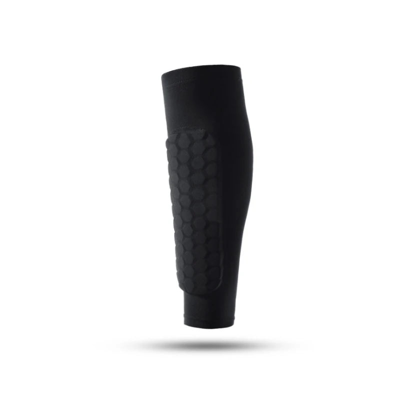 Honeycomb Shin Guards - Slim-Fit Integrated Calf Protection Sports Impact Protection Gear for Running Hiking Cycling Gear