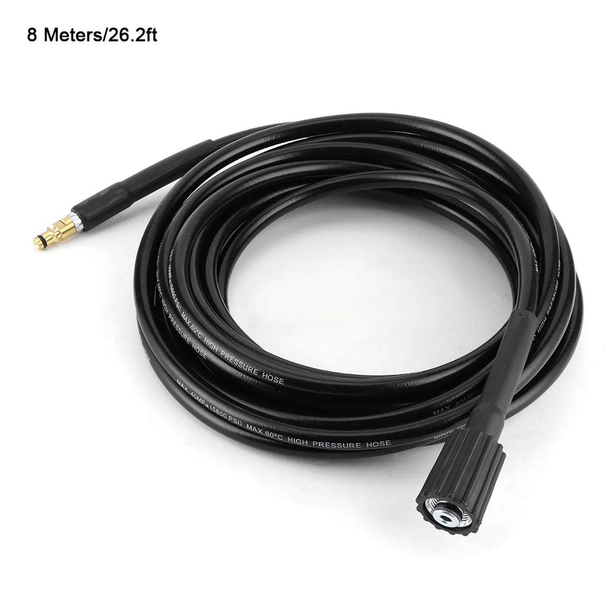40MPa/5800PSI Auto Washer Hose High Pressure Water Cleaning Rubber Pipe Fit for Karcher K2 K3 K4 K5