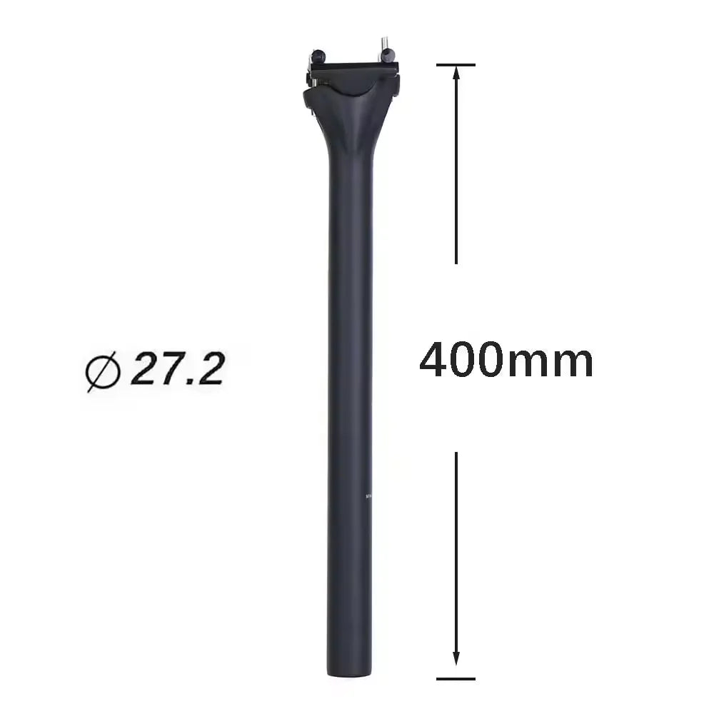 ELITAONE Carbon Bicycle Seat Post 135g Lightweight 27.2/30.9/31.6mm Unidirectional Matte Road And MTB Bike Seatpost 63C