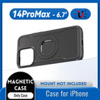 Magnetic Shockproof Case For iPhone 17 16 15 14 ProMax Charging Cover with Lock-in Design fit Quad-style Motocycle/Bike