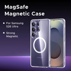 UGREEN For Samsung Galaxy S26 Ultra 2026 Magnetic Case Clear Hard Back Cover Cases for Samsung SamsungGalaxyS26 2026 Black TPU