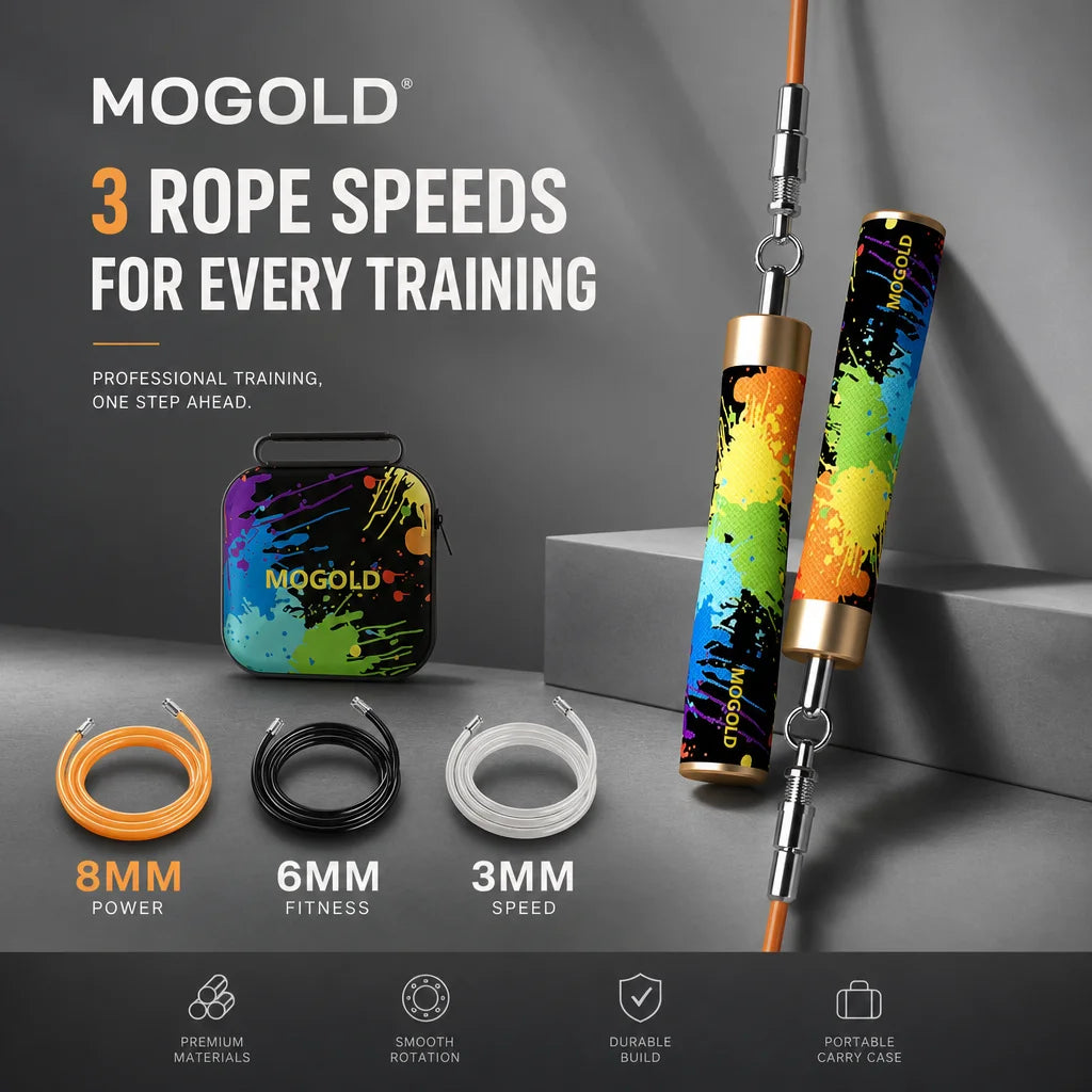 Gym weight Jump rope crossfit rope bodybuilding man Creative graffiti professional sport jumping ropes adjustable fitness