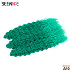 Ariel Curl Hair Synthetic Water Wave Twist Crochet Hair Afro Curls Crochet Braids Ombre Pink Braiding Hair Extension For Women