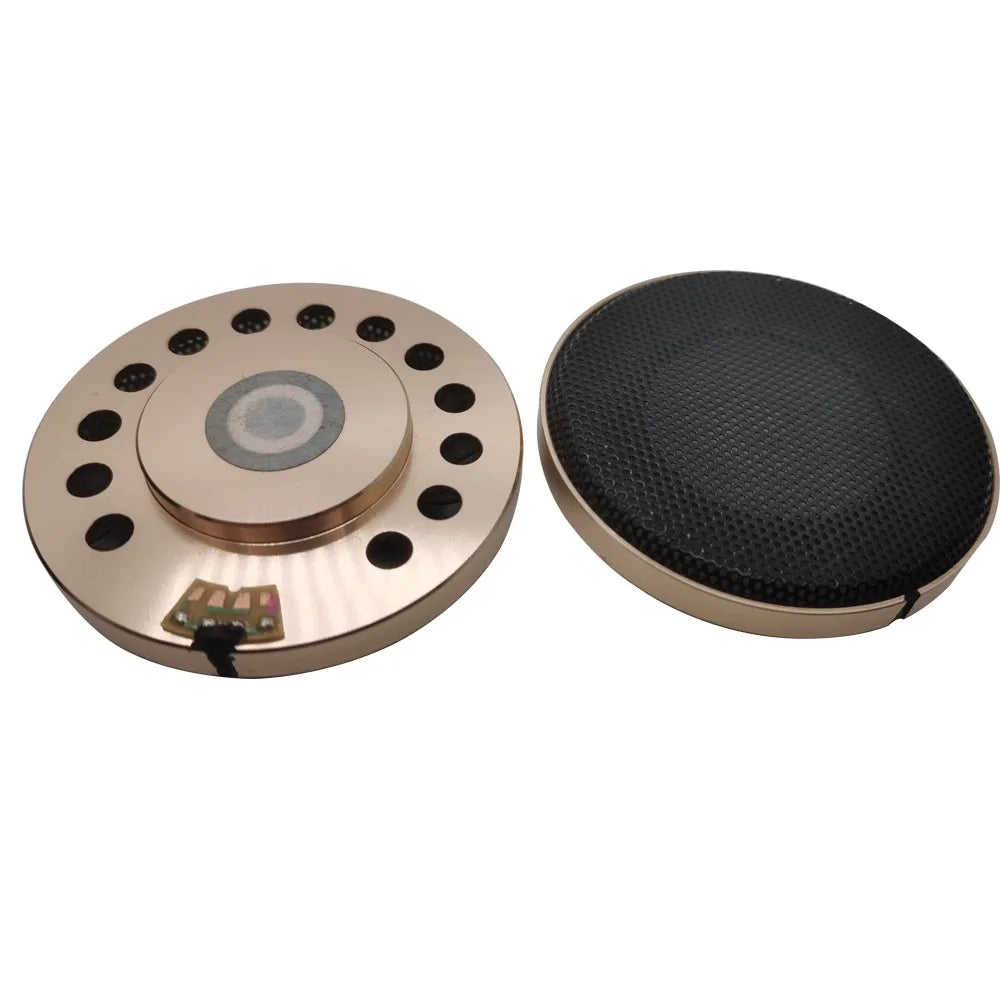 2pcs 70mm Headphone Speaker Unit  32ohm Over Ear Headphones Replacement Driver Dual magnetic Composite Biofilm Sound