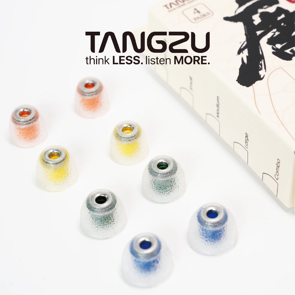 TANGZU Tang Sancai Noble Liquid Silicone Hybrid Eartips Stainless Steel Edition