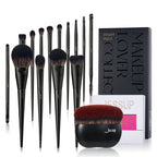 Jessup Makeup Brushes Set,10-14pcs Make Up Brush Contour Foundation Powder Eyeshadow Highlight Blending Concealer Liner T336