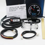 62mm GReddi LCD Digital Display Car Gauge Oil Pressure Oil Temperature Water Temperature Voltmeter Boost Gauge