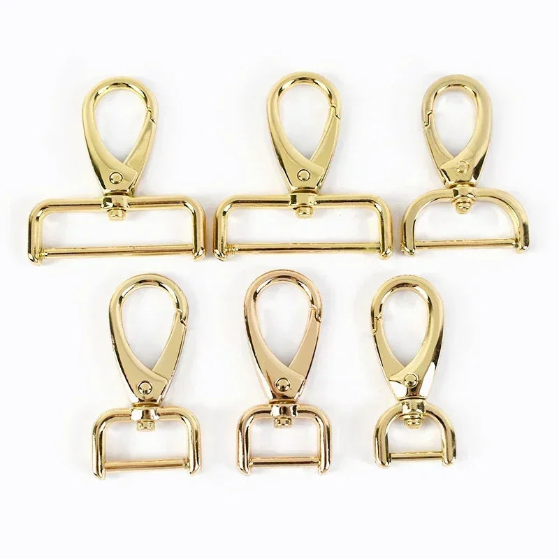 2/4Pcs Meetee 13-38mm Metal Buckle Detachable Lobster Clasp Bag Strap Clip Buckles Webbing Handbag Snap Hook DIY Accessories