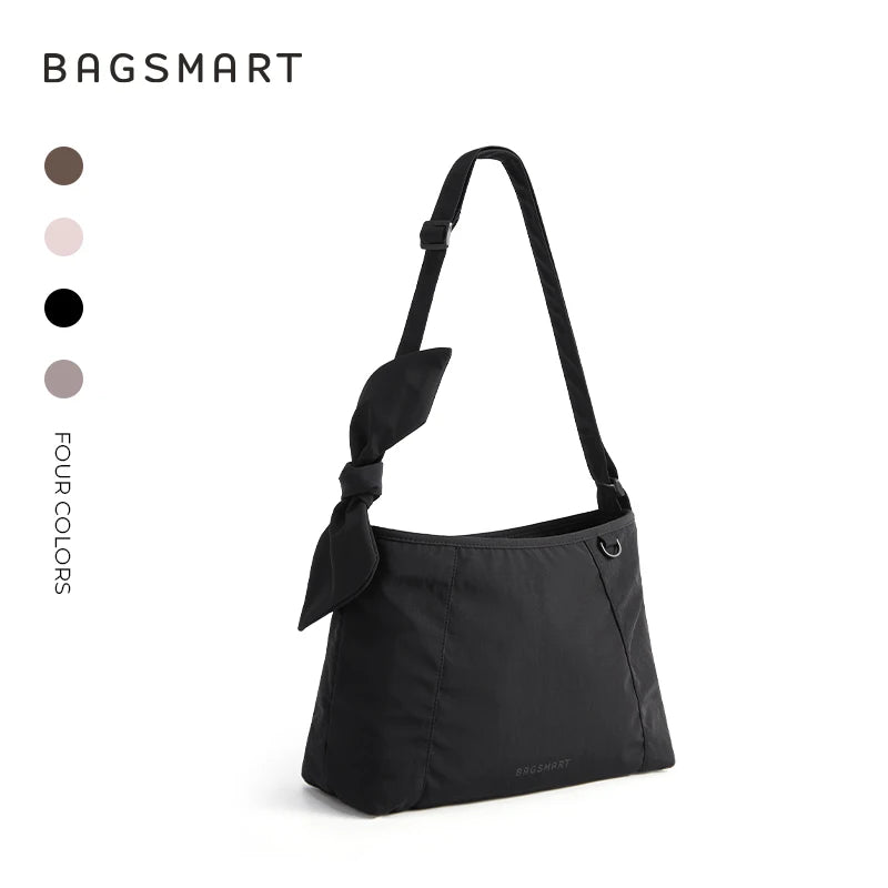 BAGSMART Shoulder Bags Women Versatile Tote Bag Lightweight Casual Commuting Crossbody Bag Underarm Hobo Bag