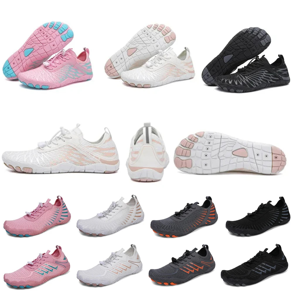 Aqua Shoes For Women Men Barefoot Water Shoes Anti-Slip Quick-Drying Outdoor Beach Upstream Wading Swimming Shoe Sneakers Unisex