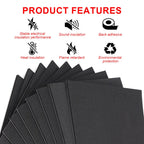 10pcs Adhesive EVA Foam Board Insulation 3mm Thickness 203*172mm for 3.2V 280Ah 320Ah 310Ah 90Ah Lifepo4 Battery Pack Diy Use