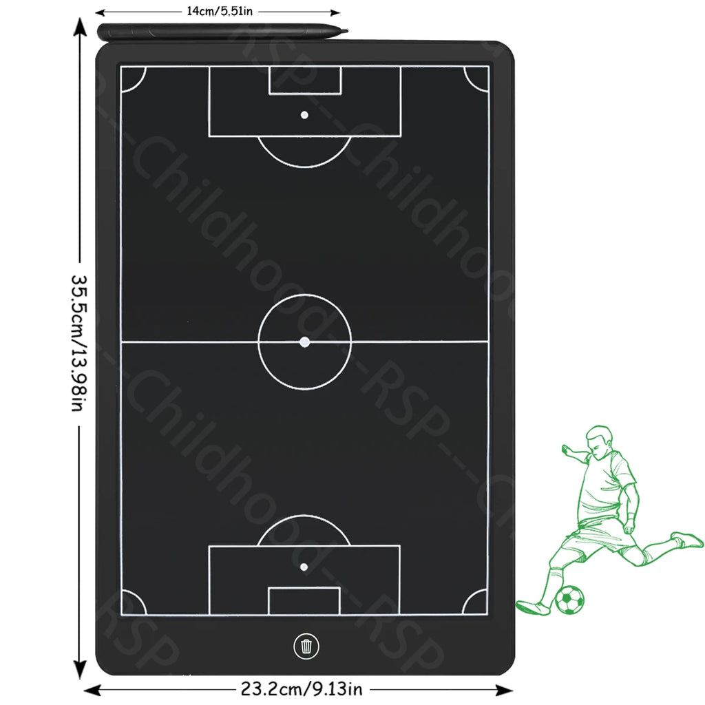8.5/16-Inch LCD Electronic basketball/Football/handball/rugby/ice hockey/volleyball Coaching Tactical Board for Sports Training