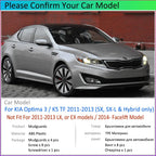 for KIA Optima 3 K5 TF 2011 2012 2013 SX SXL Hybrid Car Fender Mudguard Mud Flaps Guard Splash Flap Car Accessories