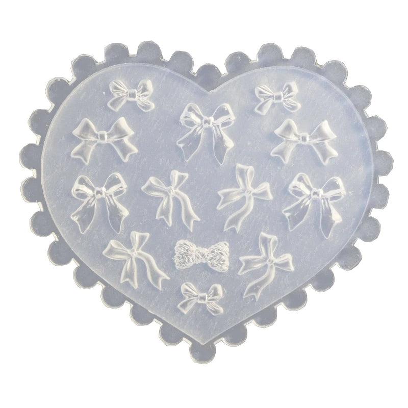 DIY 3D Silicone Nail Art Decortive Design Mold Nail Art Making Tools Mould