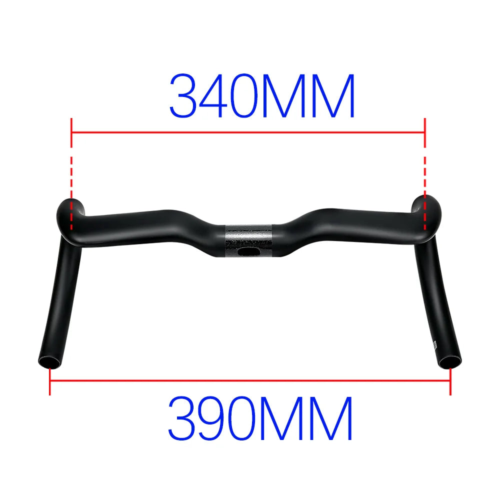 BALUGOE Bike professional competition competitive Carbon Road Bicycle Handle All internal cables Lift the 20MM handalebar UCI