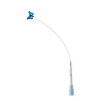 BOOTEELY Electric Suction Cup Cat Toy Butterfly Flying Cat Toy Self-entertaining Cat Toy Long Rod Steel Wire Cat Toy